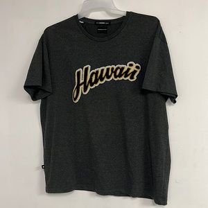 Hawaii Fuzzy Logo T Shirt Selected